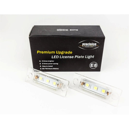 LED skiltlys for VW Passat Golf Touran Caddy (Sett) - Lyshelten.no