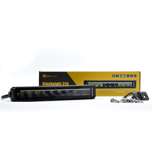 Oledone Blacknight 10" Ekstralys ledbar Combo E-Merket - Lyshelten.no
