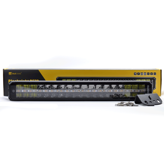 Oledone Blacknight TWIN 22" Ekstralys ledbar Combo E-Merket - Lyshelten.no