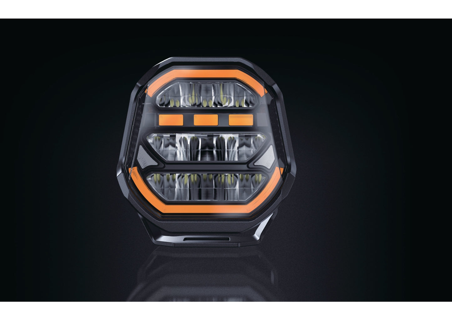7" LED ekstralys 120W Boost – 13 600 lumen / 780 meter