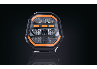 7" LED ekstralys 120W Boost – 13 600 lumen / 780 meter