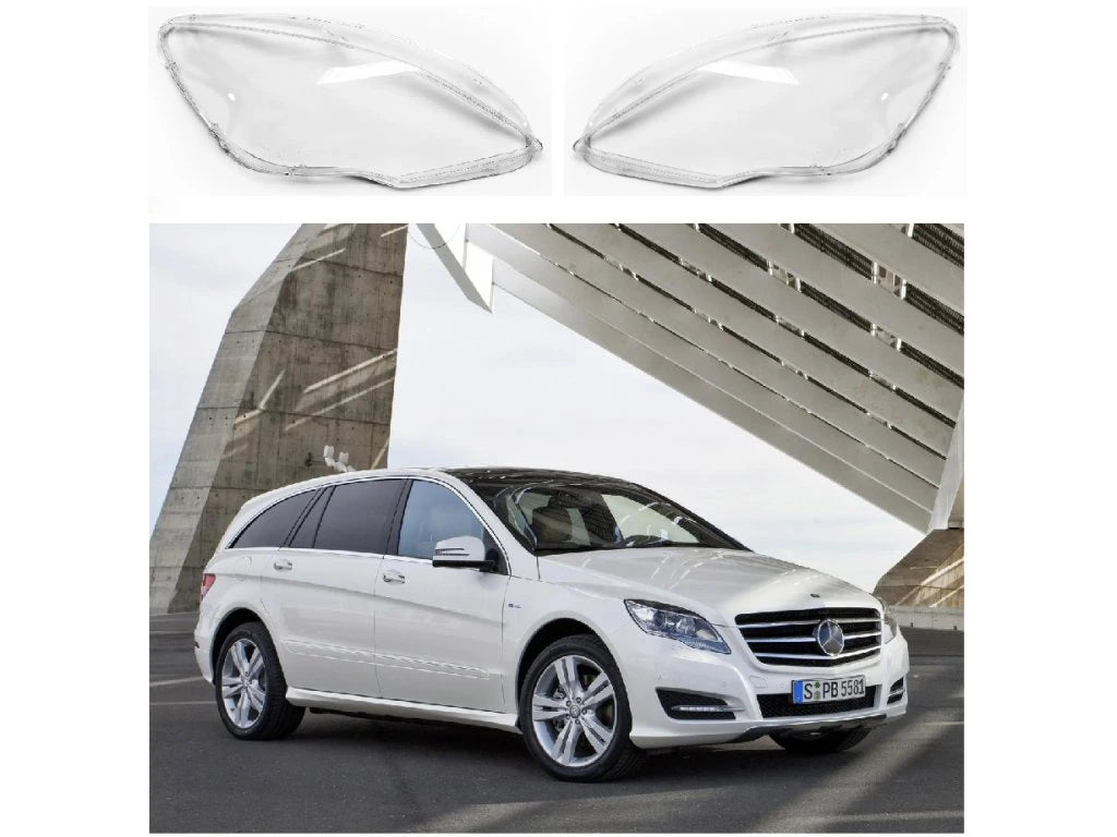 Mercedes Benz W251 R-klasse facelift 2011-2017 frontlykt-glass - Lyshelten.no
