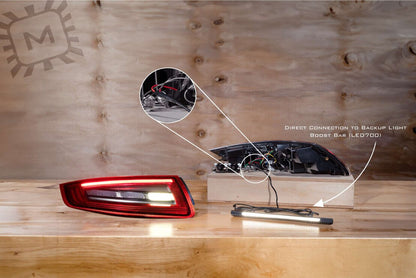 Porsche 911 997.1 LED baklykter Morimoto XB (Rød) 05–08 - bilde 4