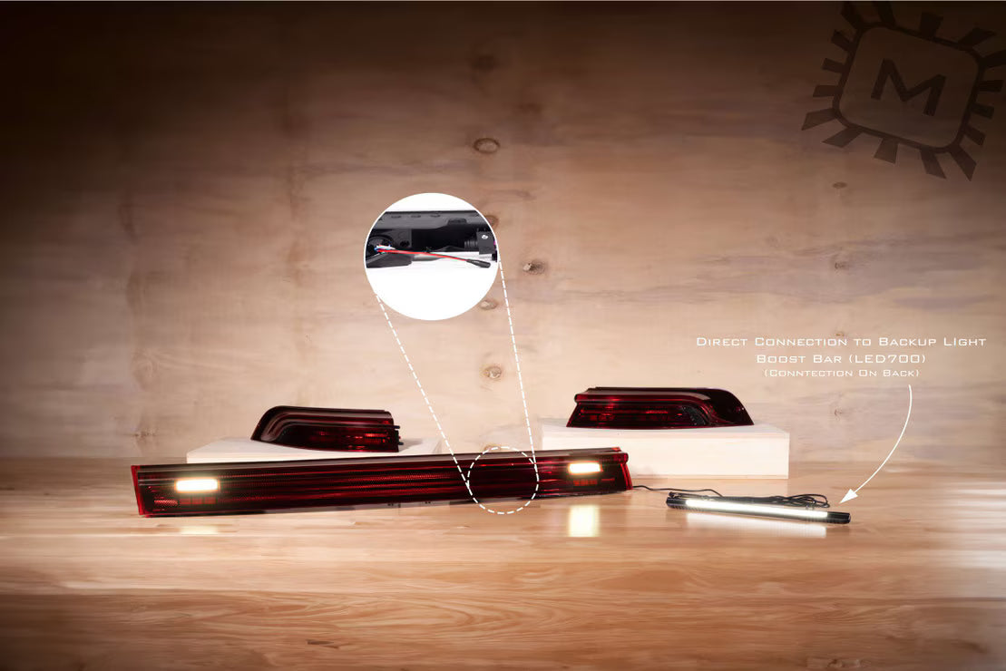 Morimoto XB LED Baklykter Porsche 911 993 (1994–1998) Smoke - bilde 6