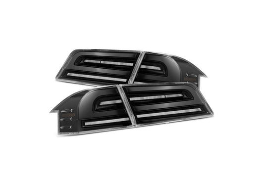 AlphaRex LUXX LED Baklykter Tesla Model S (2012–2021) – Sekvensielle Blinklys