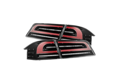 AlphaRex LUXX LED Baklykter Tesla Model S (2012–2021) – Sekvensielle Blinklys
