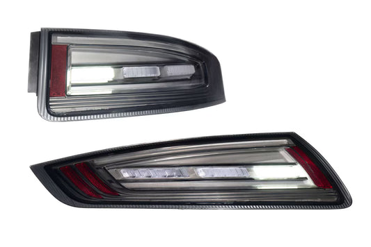 Porsche 911 997.1 LED baklykter Morimoto XB Smoke 05–08