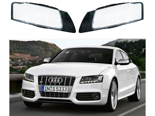 Audi A5 S5 RS5 I 8T 2017-2011 frontlykt-glass (Sett)