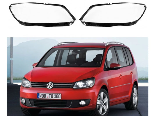 VW Touran 2010-2015 frontlykt-glass (Sett)