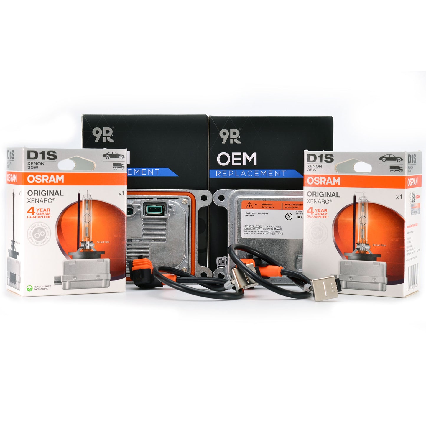 D8s Xenon oppgraderingspakke 35w - Kia, Opel og Huyndai