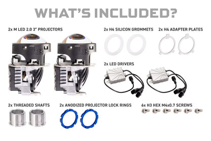 BI-LED: MORIMOTO M LED 2.0