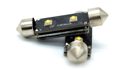 C5w 36mm / 39mm / 42mm LED pærer med Canbus-støtte (CE-MERKET) (Sett) - Lyshelten.no