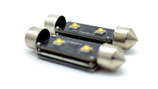 C5w 36mm / 39mm / 42mm LED pærer med Canbus-støtte (CE-MERKET) (Sett) - Lyshelten.no