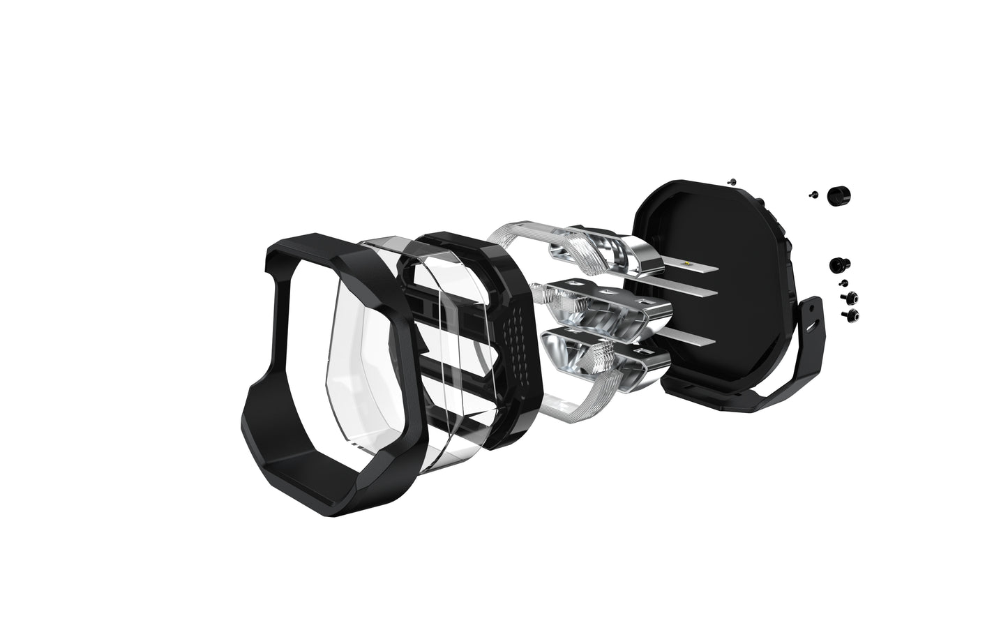 7" LED ekstralys 120W Boost – 13 600 lumen / 780 meter