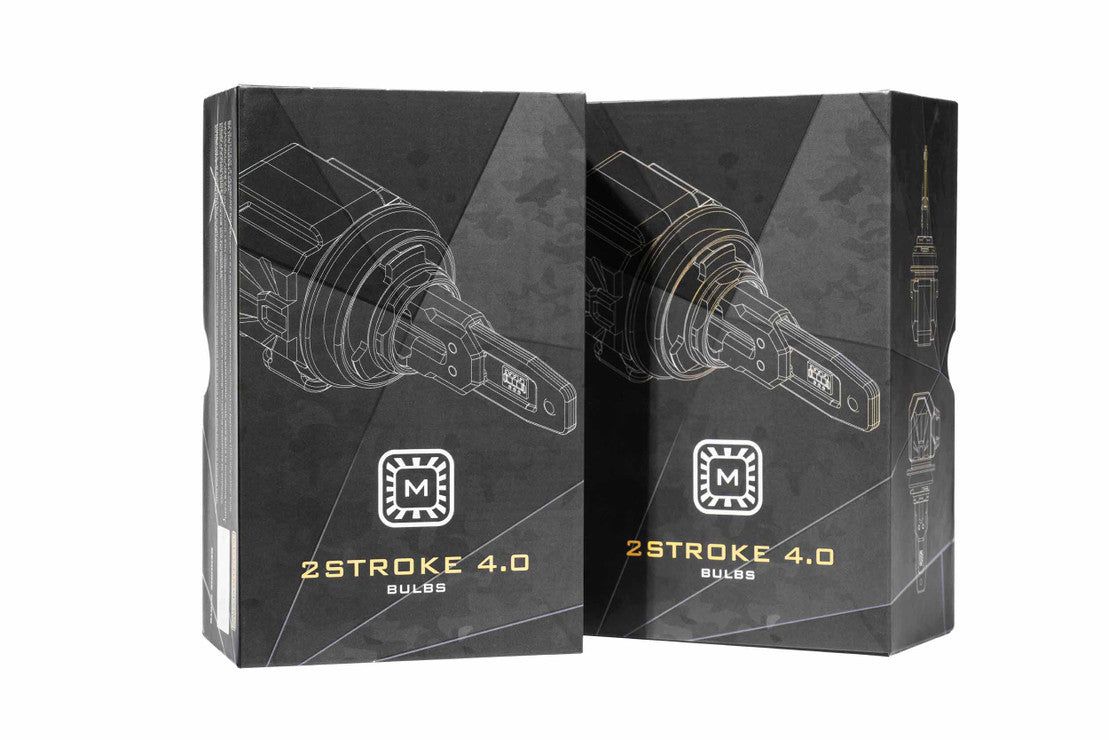 H13 / 9008: MORIMOTO 2STROKE 4.0 LED pærer - Lyshelten.no