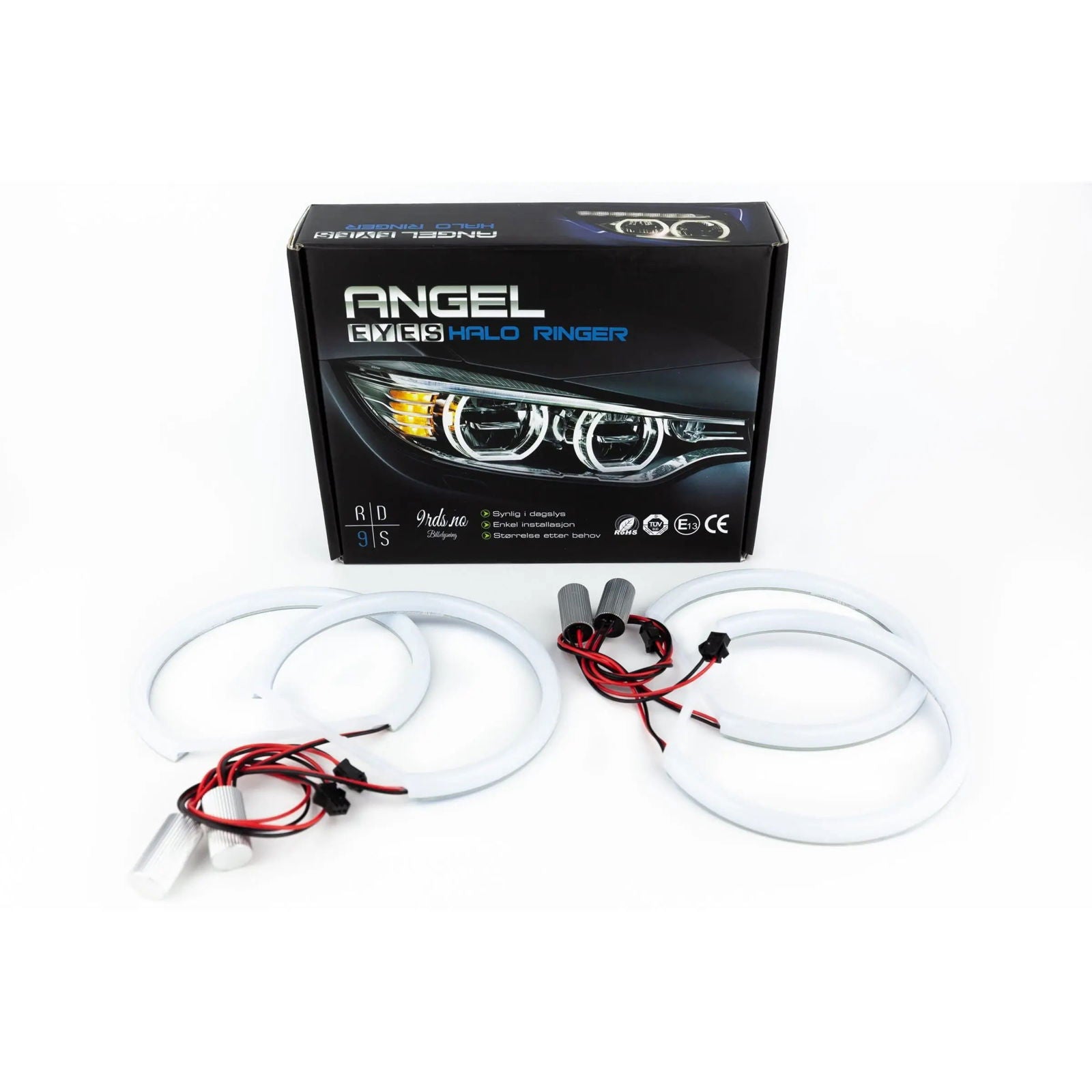9rds.no LED SMD Soft light Angel eyes ettermonteringssett til E39 (facelift) (Sett) - Lyshelten.no