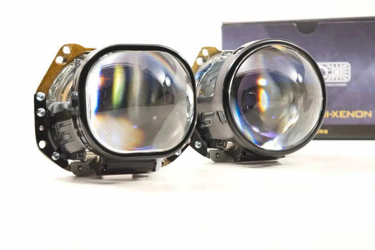 BI-XENON: MORIMOTO MINI D2S 5.0 Square (Sett) - Lyshelten.no