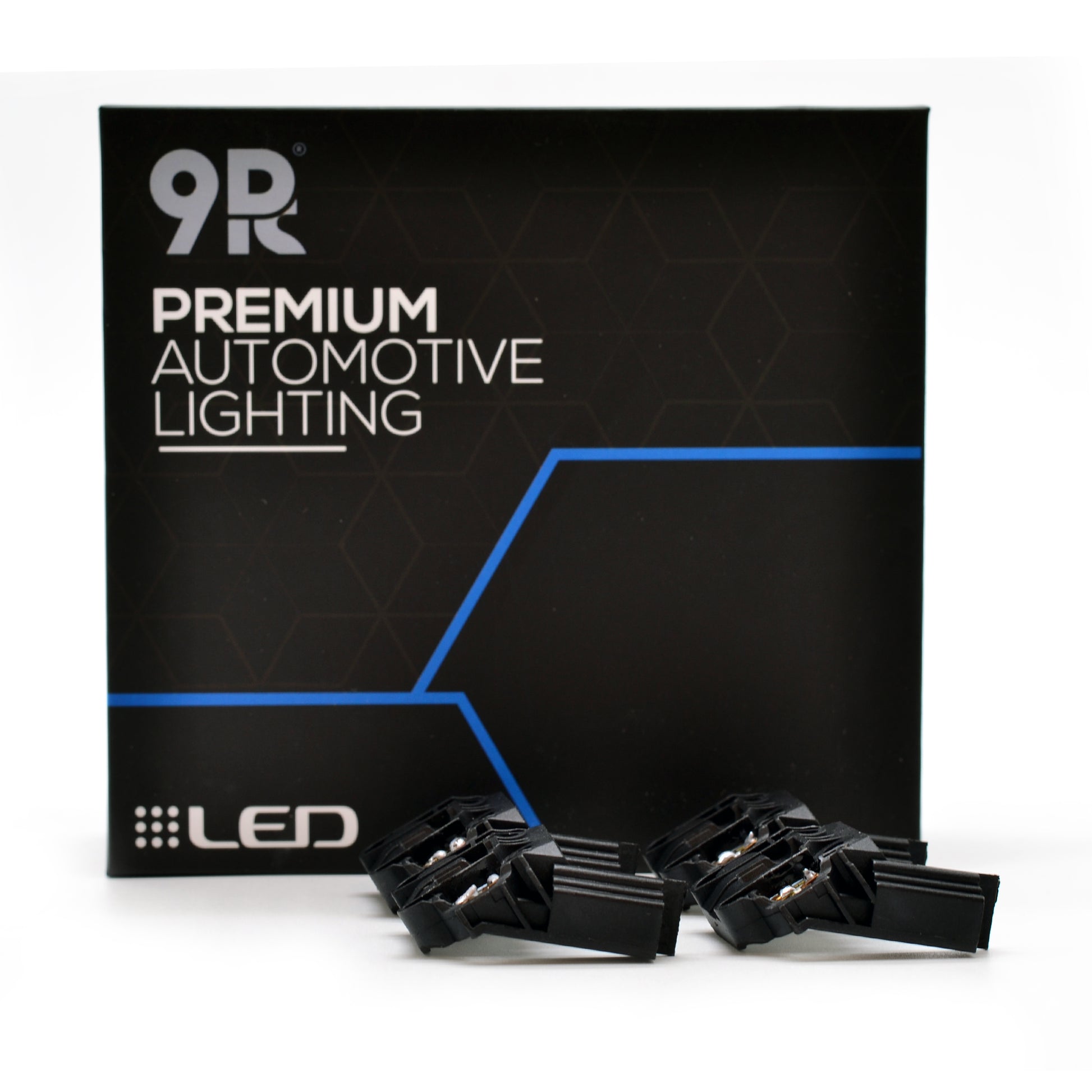 BMW 5-serie F10 / F11 Angel eyes moduler 2010-2014 - CS Gule DRL moduler - Lyshelten.no
