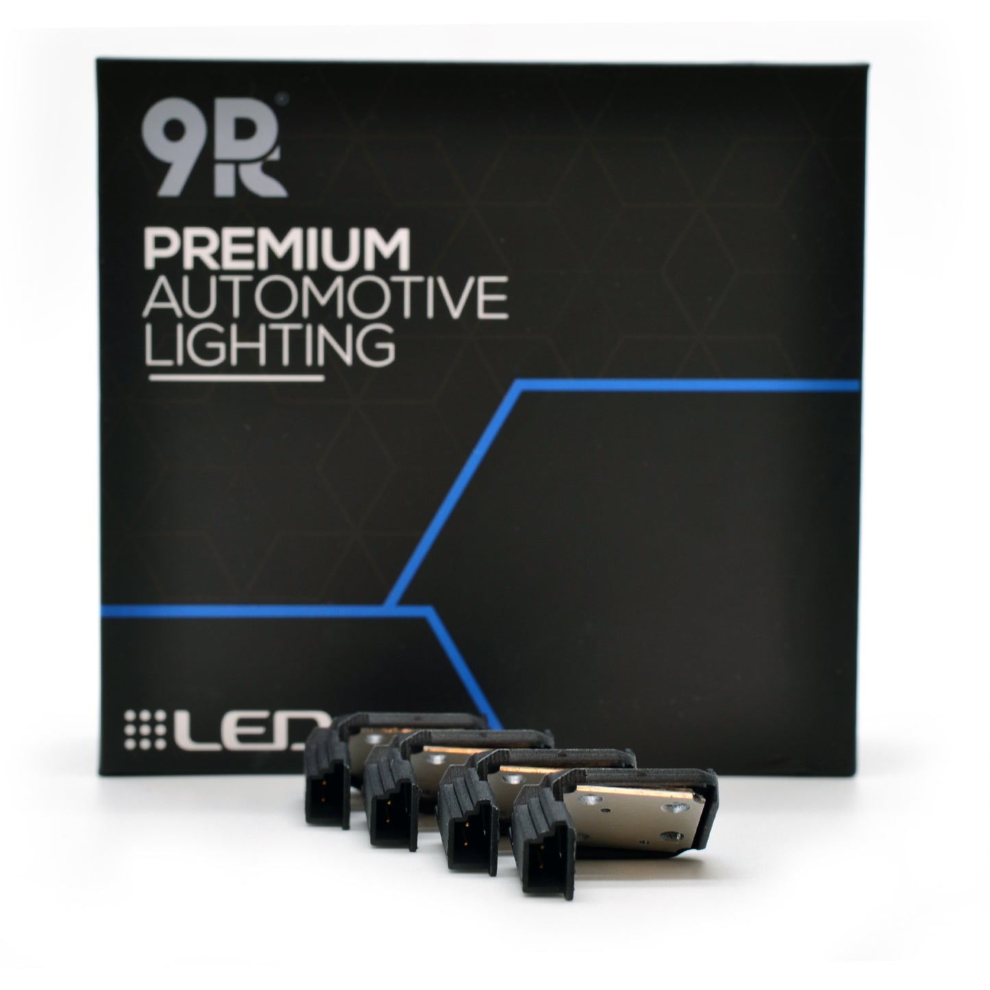 BMW 5-serie F10 / F11 Angel eyes moduler 2010-2014 - CS Gule DRL moduler - Lyshelten.no