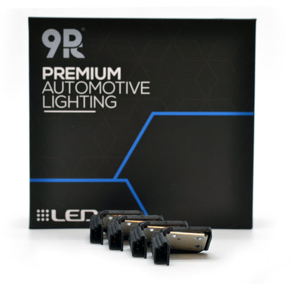 BMW 5-serie F10 / F11 Angel eyes moduler 2010-2014 - CS Gule DRL moduler - Lyshelten.no