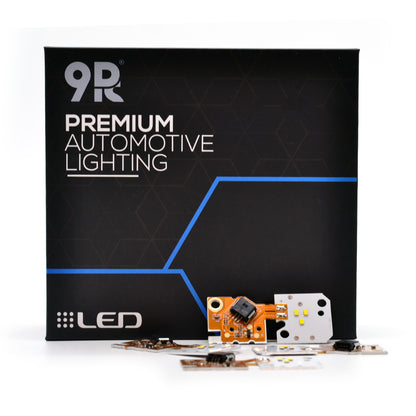 BMW 5-serie F10 / F11 Angel eyes moduler 2014-2017 - CS Gule DRL moduler - Lyshelten.no