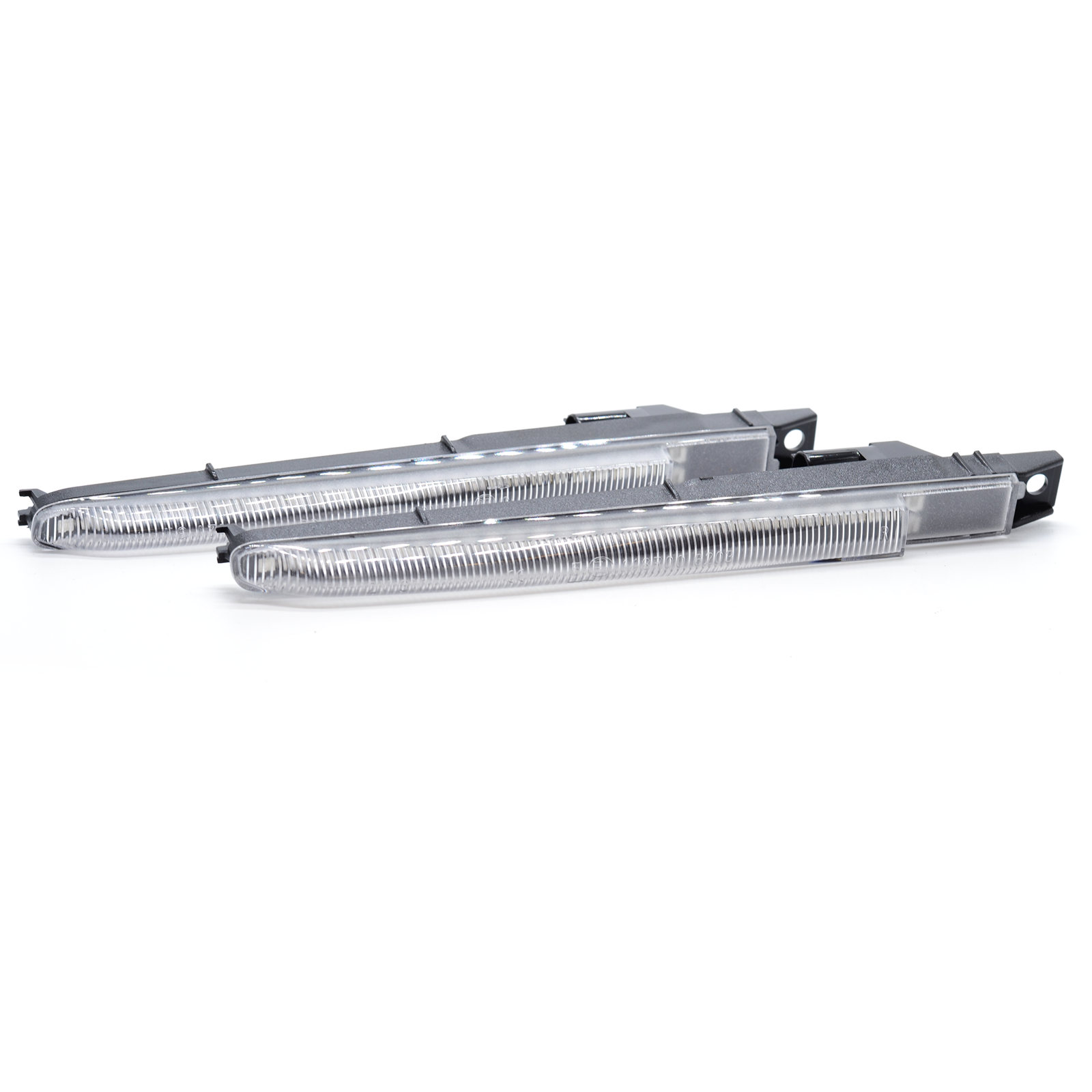 BMW Led Sideblink Glossy Svart Original størrelse F10 (Sett) - Lyshelten.no