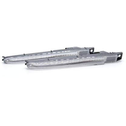BMW Led Sideblink Glossy Svart Original størrelse F10 (Sett) - Lyshelten.no