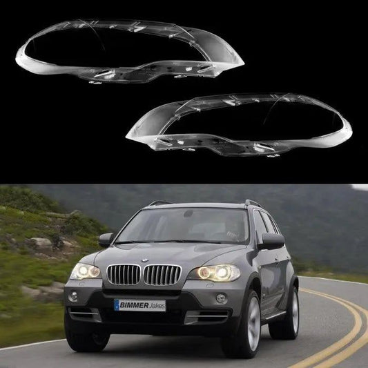 BMW X5 E70 (2007-2013) frontlykt - glass (Sett) - Lyshelten.no