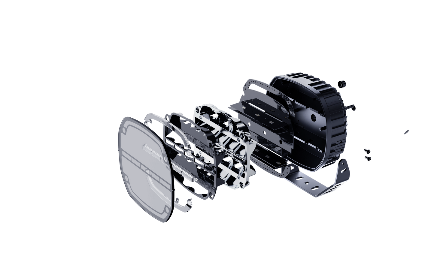 9" LED ekstralys 180W Boost – 12 600 lumen / 1100 meter