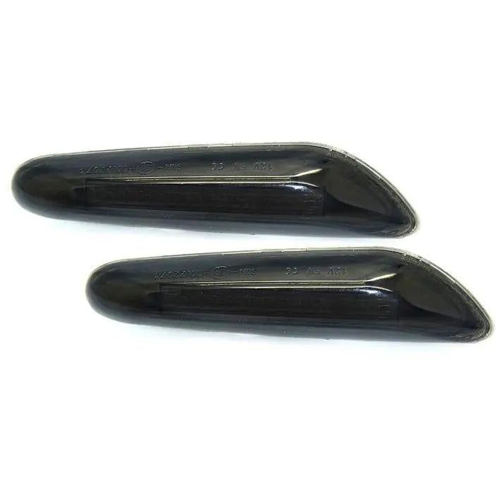 Bmw Led Sideblink Glossy Svart Original størrelse E60, E61, E81, E82, E87, E88, E90 (Sett) - Lyshelten.no