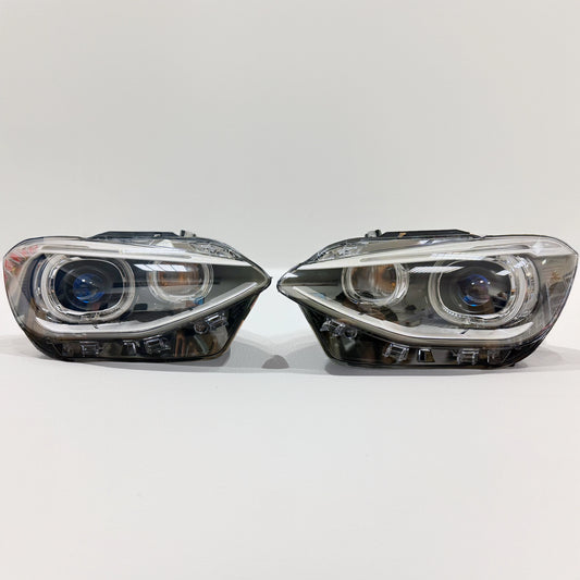 BMW 1 Serie F20 / F21 (2011-2015) frontlykt - glass (Sett)
