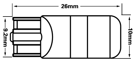 T10 W5W LED BULB