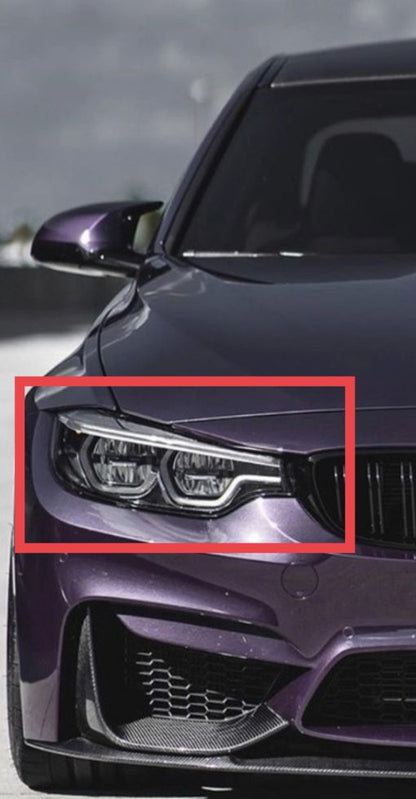 BMW F32/F33/F36/M4 (2017-2020) frontlykt-glass