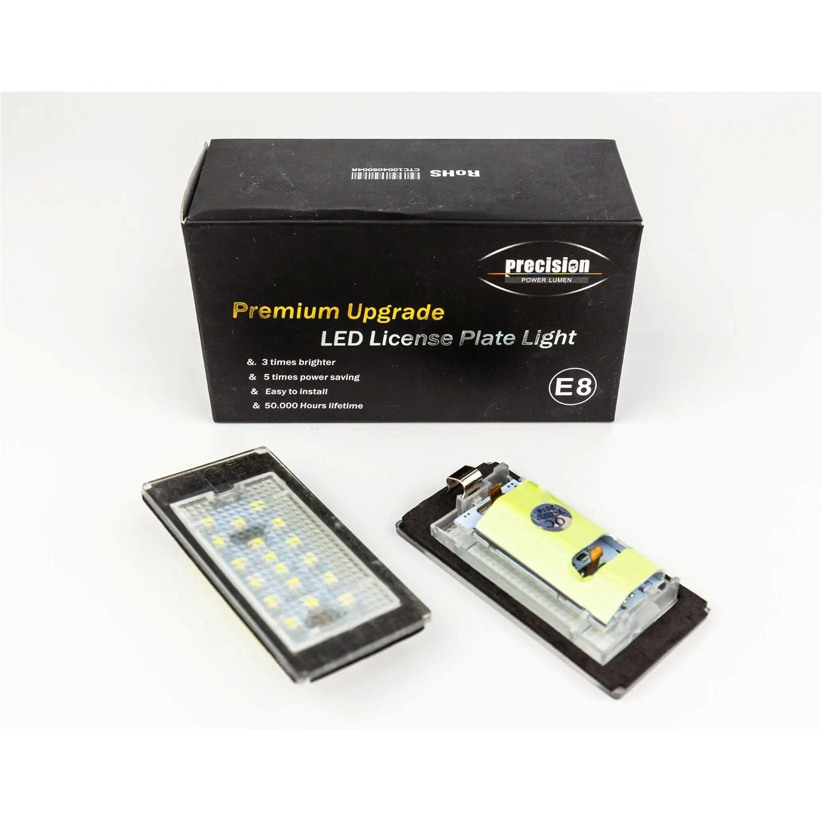 LED Skiltlys For BMW E46 2D (Coupe) 98-03 Pre-facelift (Sett) - Lyshelten.no