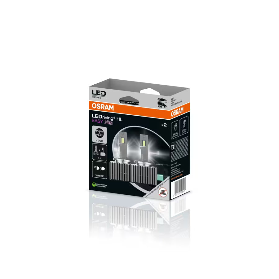 Osram LEDriving HL EASY Xen D3S LED Konvertering – 6000K – Plug & Play