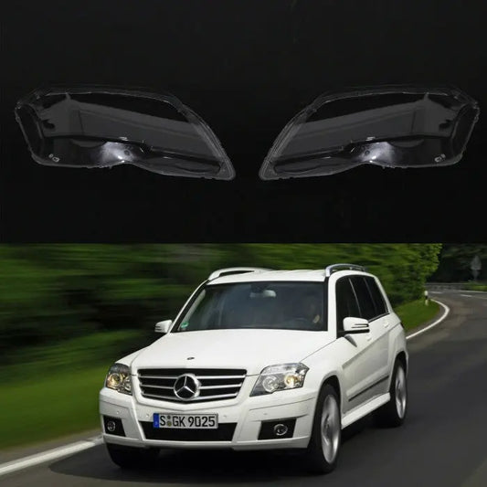 Mercedes Benz GLK X204 2008-2012 frontlykt - glass (Sett) - Lyshelten.no