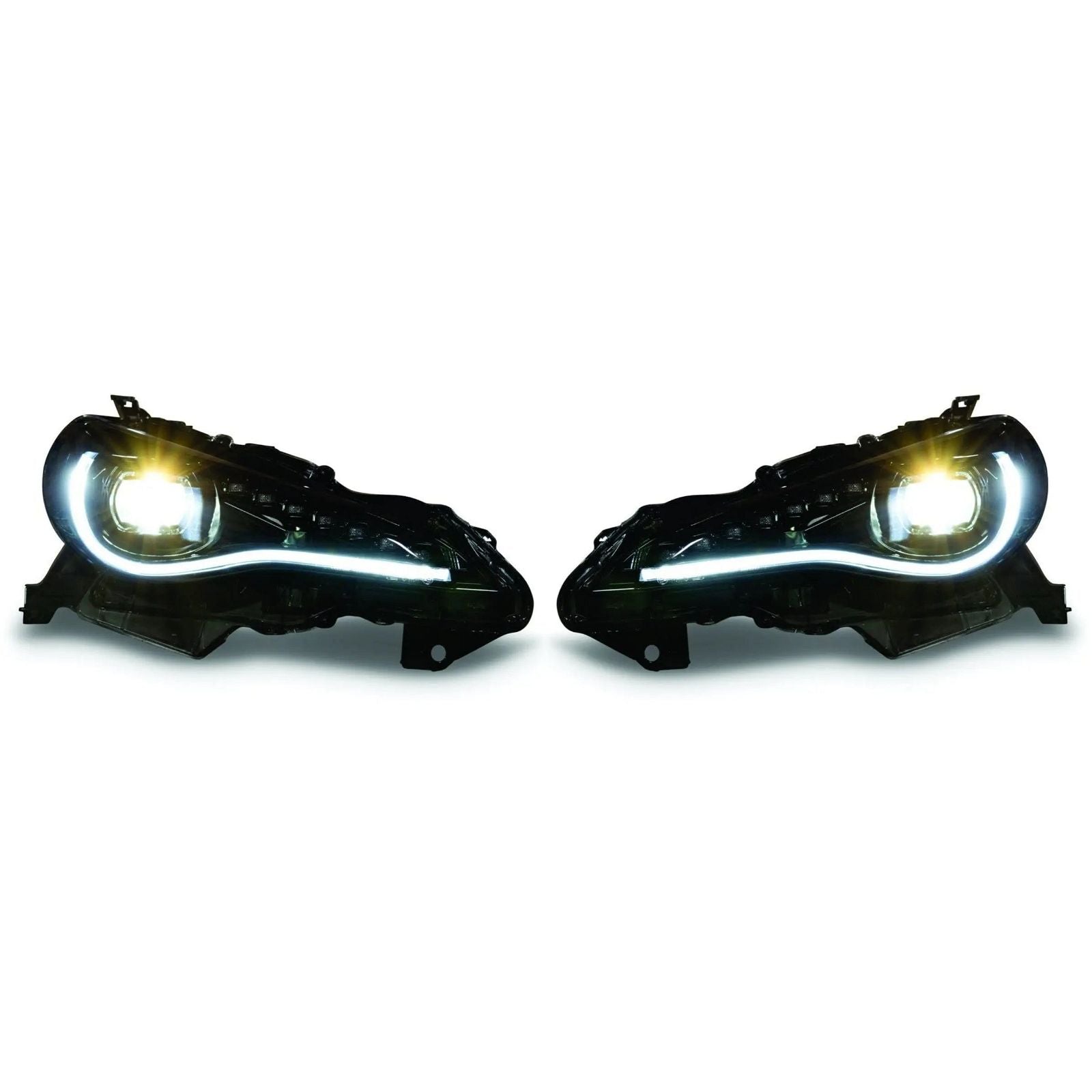 Morimoto Scion FR-Z Subaru BRZ Toyota 86 LED frontlykter - Lyshelten.no