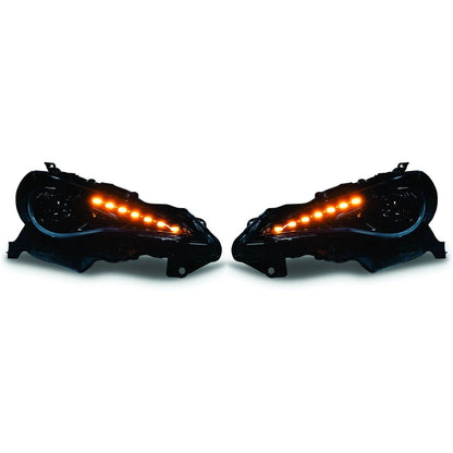 Morimoto Scion FR-Z Subaru BRZ Toyota 86 LED frontlykter - Lyshelten.no