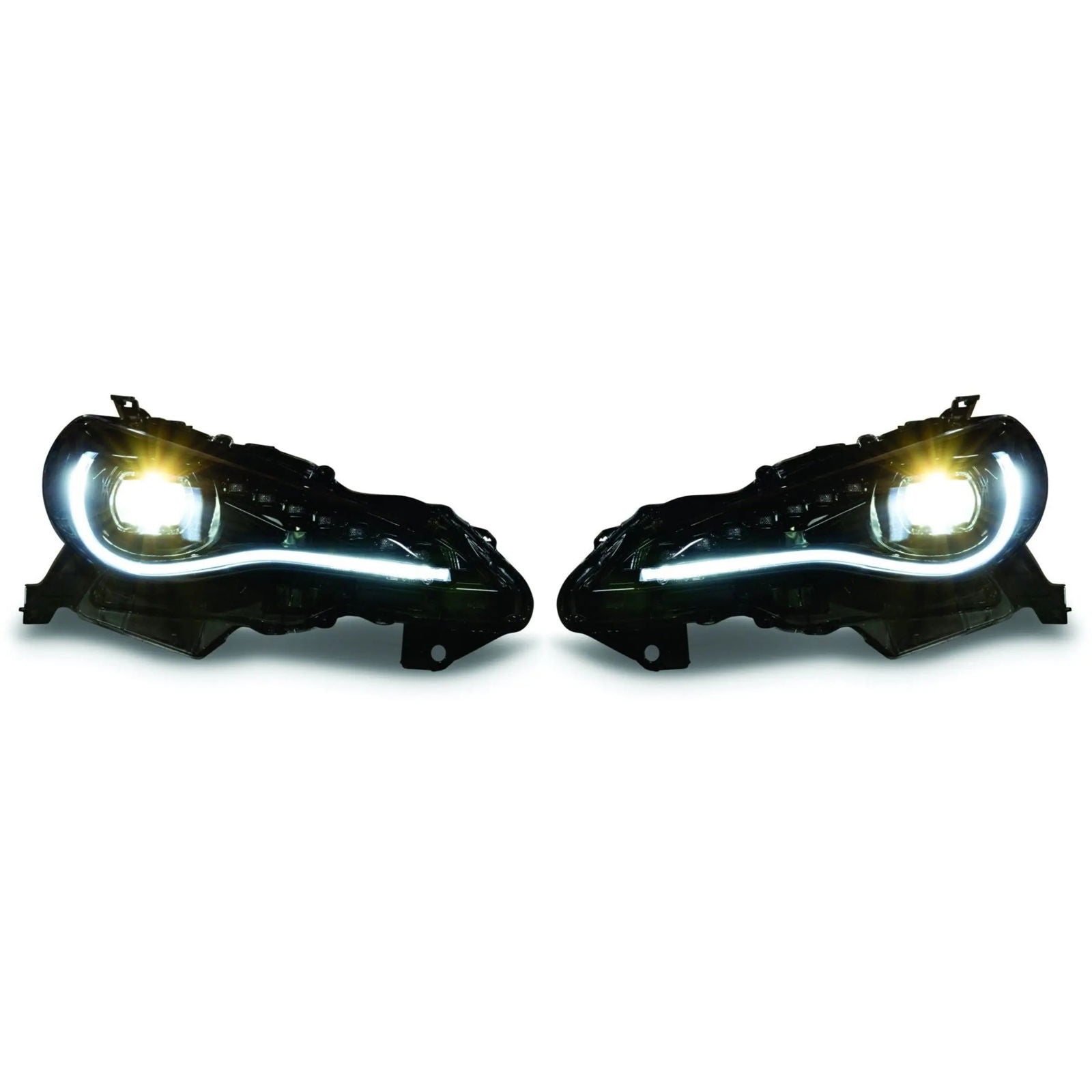 Morimoto Scion FR-Z Subaru BRZ Toyota 86 LED frontlykter - Lyshelten.no