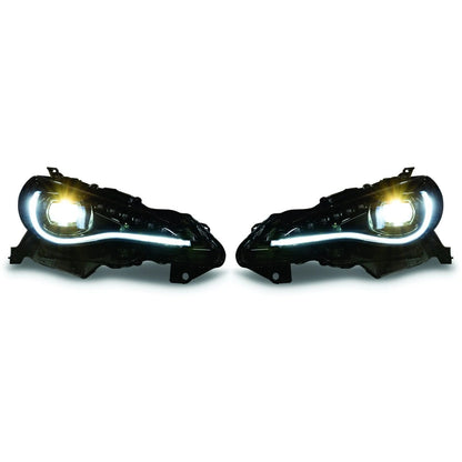 Morimoto Scion FR-Z Subaru BRZ Toyota 86 LED frontlykter - Lyshelten.no