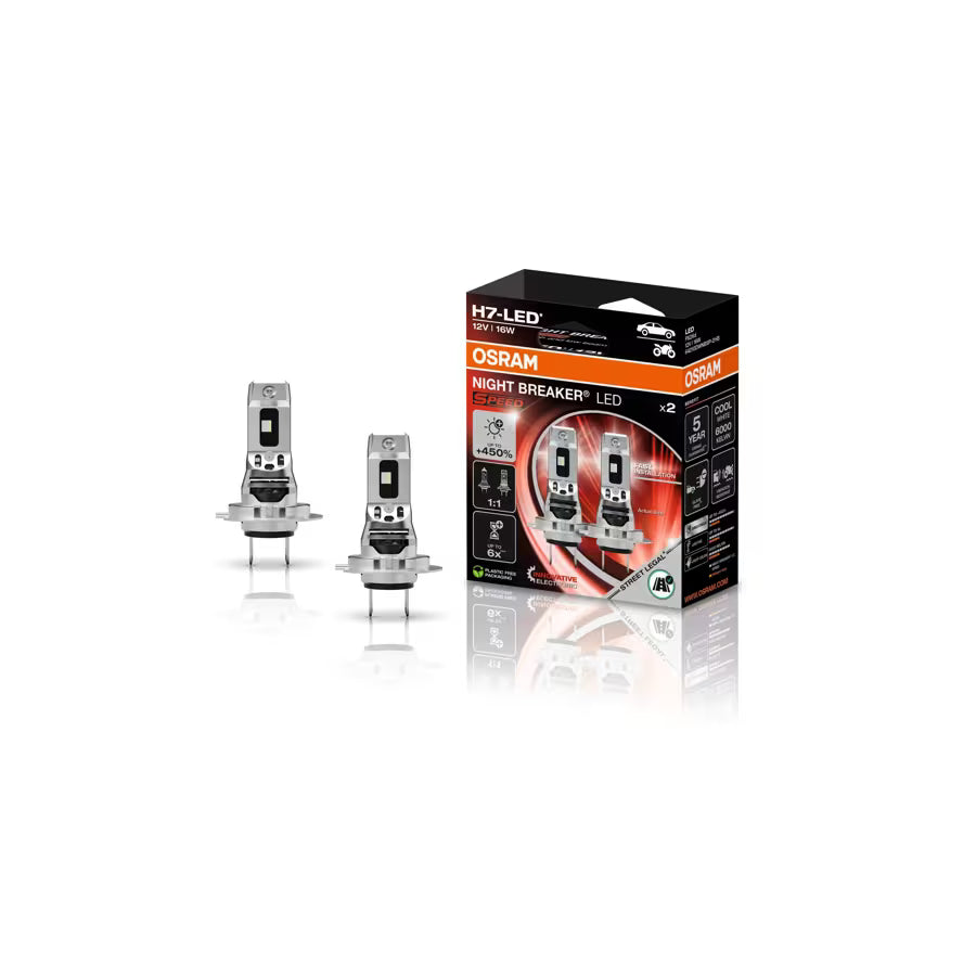 H7 OSRAM NIGHT BREAKER LED SPEED 450