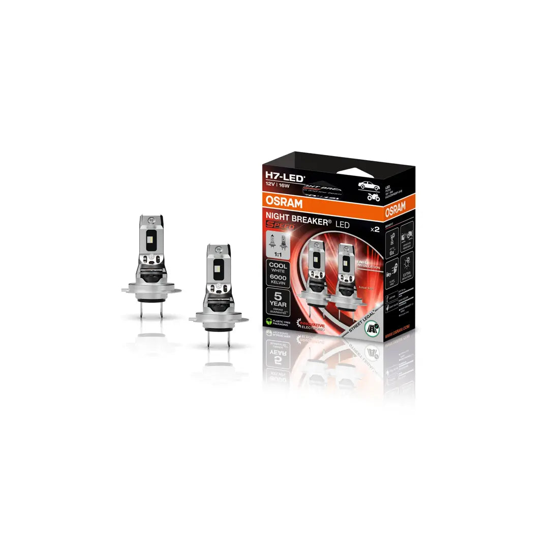 H7 OSRAM NIGHT BREAKER LED SPEED - Lyshelten.no