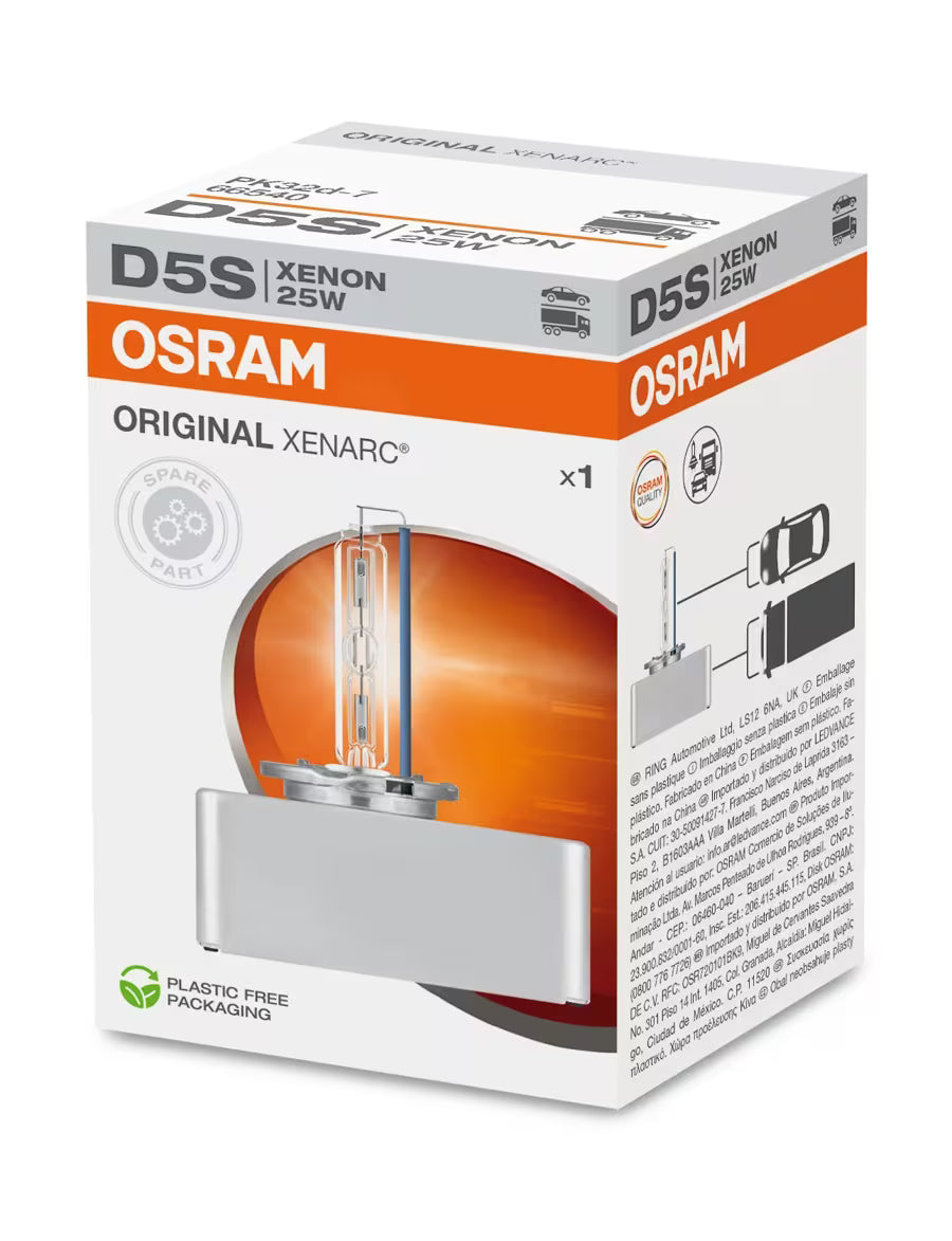 OSRAM XENARC ORIGINAL D5S Xenonpære 25W 4500K