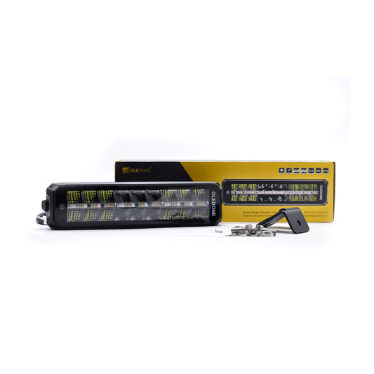 Oledone Blacknight TWIN 10" Ekstralys ledbar Combo E-Merket - Lyshelten.no