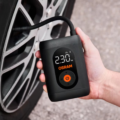 Osram TYREinflate 1600 Essential – Trådløs dekkpumpe med LED-lys