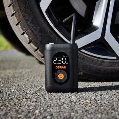 Osram TYREinflate 1600 Essential – Trådløs dekkpumpe med LED-lys