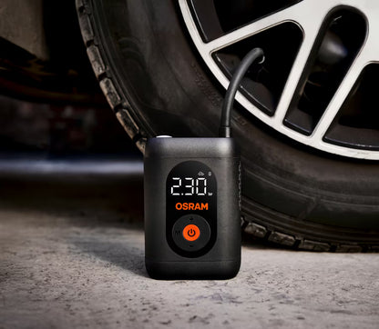 Osram TYREinflate 1600 Essential – Trådløs dekkpumpe med LED-lys