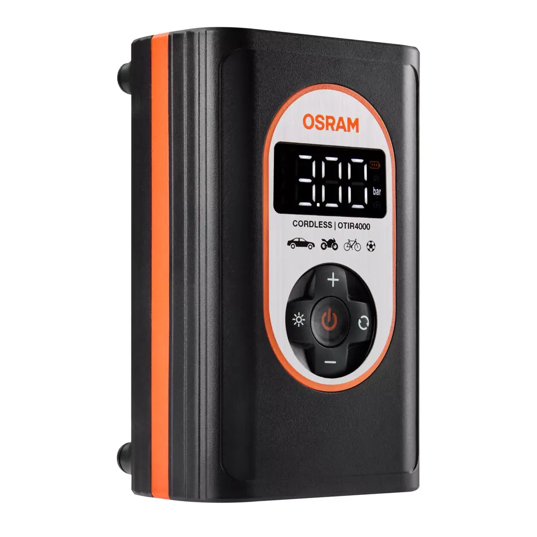 Osram Tyreinflate 4000 minikompressor dekkpumpe - Lyshelten.no