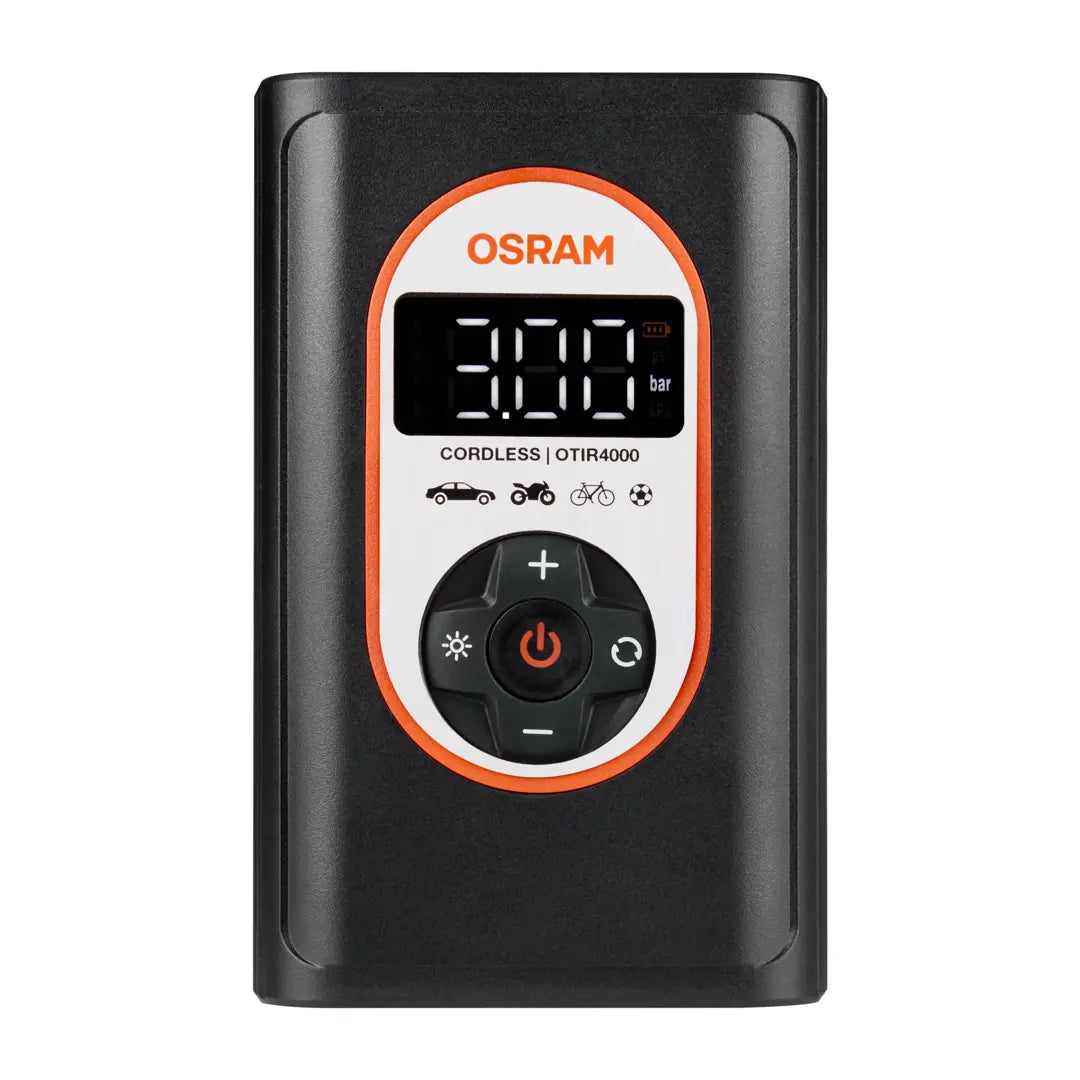 Osram Tyreinflate 4000 minikompressor dekkpumpe - Lyshelten.no
