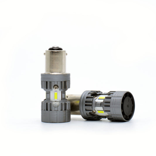 Kraftig LED Ryggelys CANBUS 28W 3000 lumen for BA15S / P21W
